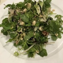 Gluten-free salad from Ristorante Luce